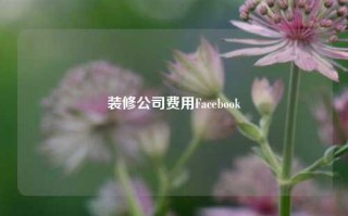 装修公司费用Facebook