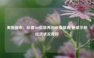 美国股市：标普500指数再创收盘新高 鲍威尔称经济状况良好