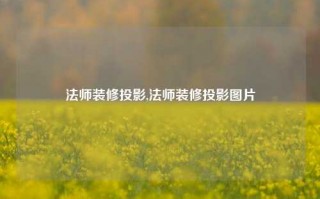 法师装修投影,法师装修投影图片