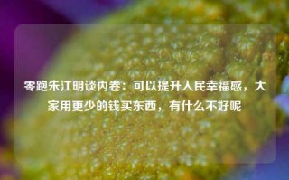 零跑朱江明谈内卷：可以提升人民幸福感，大家用更少的钱买东西，有什么不好呢