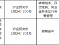 华侨银行被罚180万元：转嫁成本、存贷挂钩、同业业务未实行专营管理