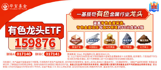 近150亿主力资金狂涌！有色龙头ETF（159876）单日飙涨3．89%！稀土异动拉升，北方稀土等6股涨停！-第6张图片-厦门装修网 