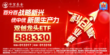 半导体领衔，创业板+科创板联袂狂飙，成长“战斗基”——双创龙头ETF（588330）盘中涨超2%-第3张图片-厦门装修网 