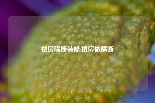 楼房隔断装修,楼房做隔断-第1张图片-厦门装修网 