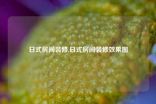 日式房间装修,日式房间装修效果图-第1张图片-厦门装修网 