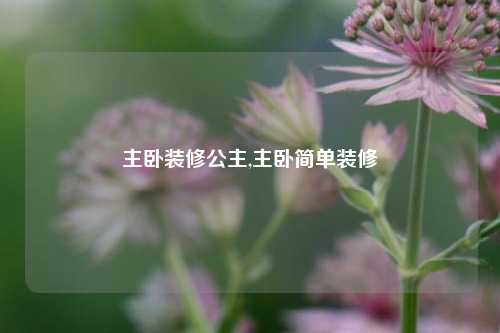 主卧装修公主,主卧简单装修-第1张图片-厦门装修网 