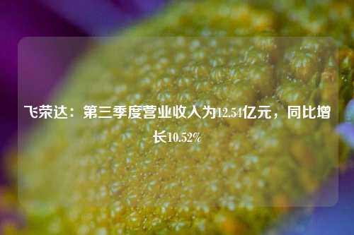 飞荣达：第三季度营业收入为12.54亿元，同比增长10.52%-第1张图片-厦门装修网 