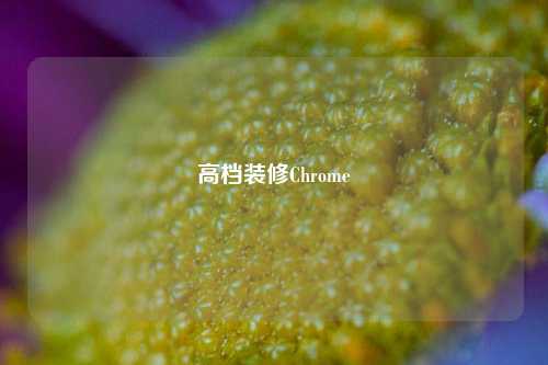 高档装修Chrome-第1张图片-厦门装修网 