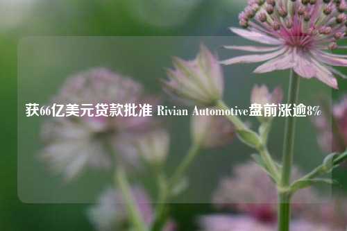 获66亿美元贷款批准 Rivian Automotive盘前涨逾8%-第1张图片-厦门装修网 